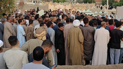دفن جثامين 4 من ضحايا حادث الرياض في الفيوم