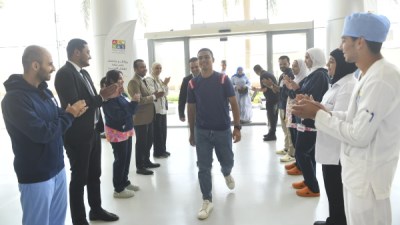 لحظة الاستقبال