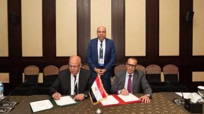 جانب من توقيع بروتوكولات تعاون