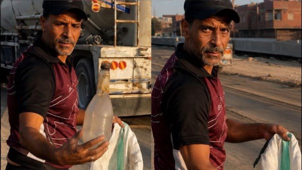 عامل الخردة تريند السوشيال ميديا
