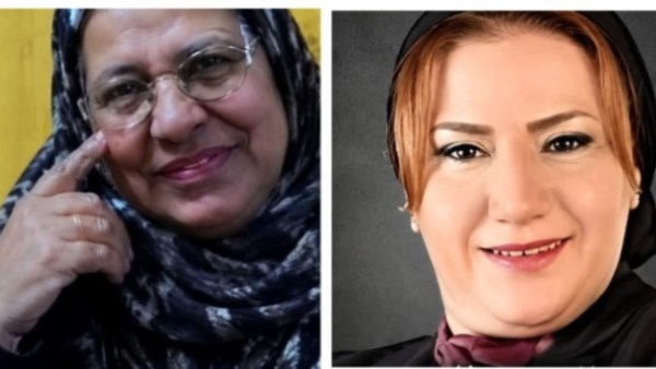 سالي الجبالي ووالدتها المجني عليها