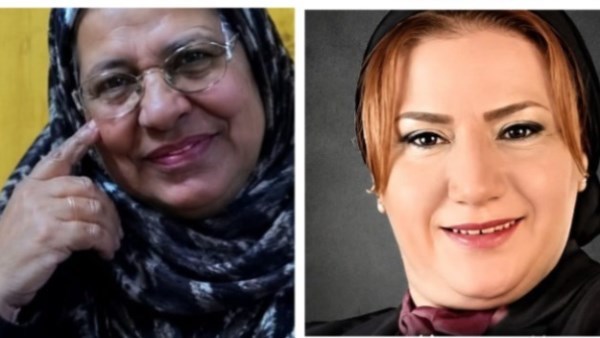 سالي الجبالي ووالدتها المجني عليها