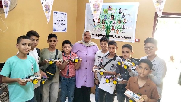 من فعاليات المركز الاستكشافى بالمنوفية 