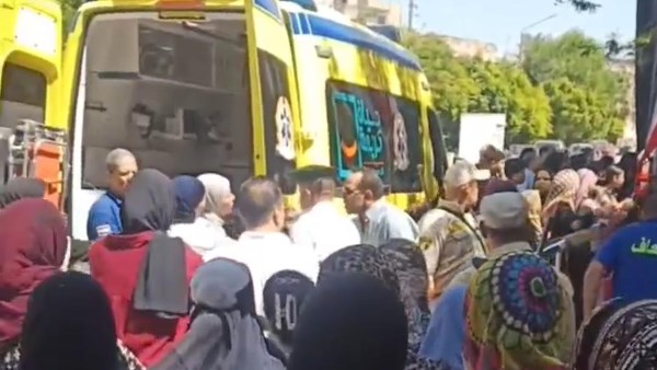 إغماء 3 طالبات أثناء الامتحان بمدرسة عائشة حسانين 