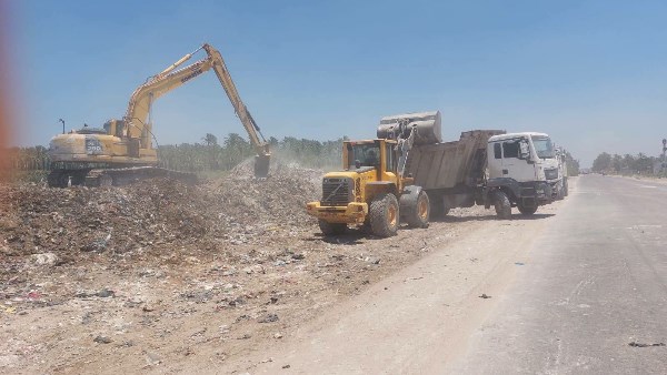 رفع 40 ألف طن مخلفات بالبحيرة 
