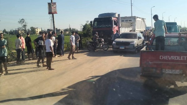 صورة حادث بالمحمودية 