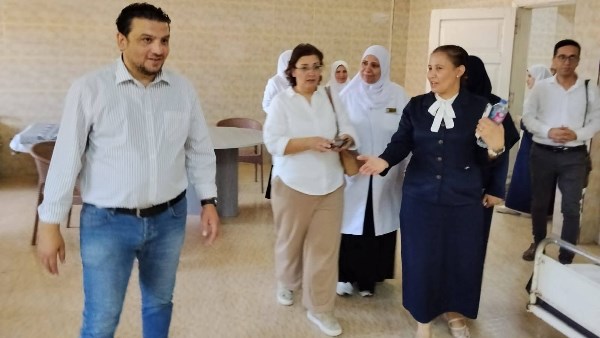  الدكتور عبد المحسن المنشاوي مدير مستشفى بنها للصحة النفسية وعلاج الإدمان وفد المجلس القومي لحقوق الإنسان