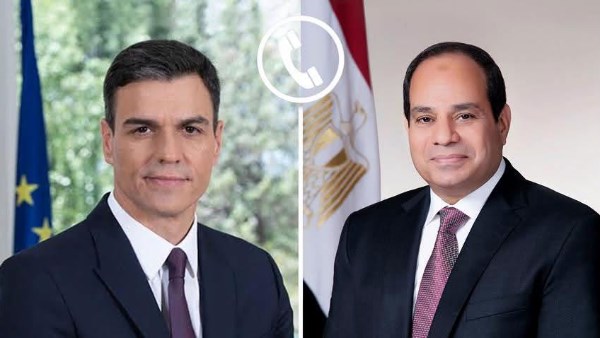السيسي و سانشيز