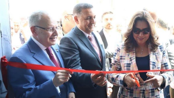  وزيرة التنمية المحلية والبيئة ومحافظ القليوبية يفتتحان ثلاثة مراكز تكنولوجية جديدة بالقناطر الخيرية