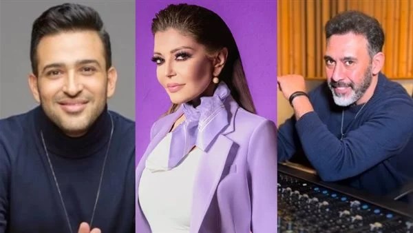 سميرة سعيد وعمرو مصطفى وتامر حسين