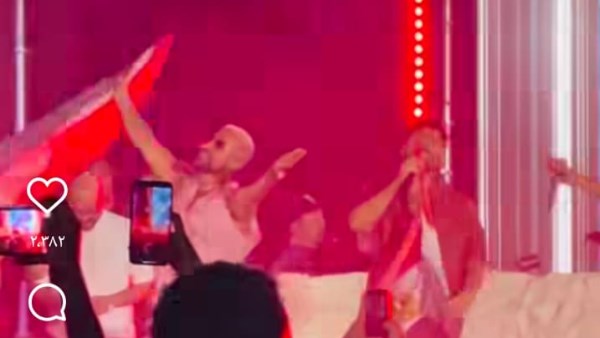 حفل تامر حسني وأحمد سعد بالعلمين