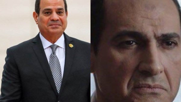 ياسر جلال والرئيس السيسي 