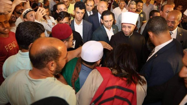 وزير الأوقاف ووكيل الأزهر وكبار القيادات يؤدون صلاة الجمعة بمسجد مصر الكبير بالعاصمة الإدارية الجديدة 