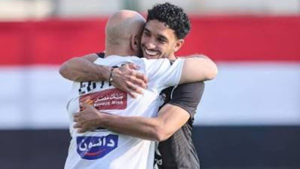 حسام حسن مع عمر مرموش
