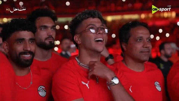 احتفالات منتخب مصر