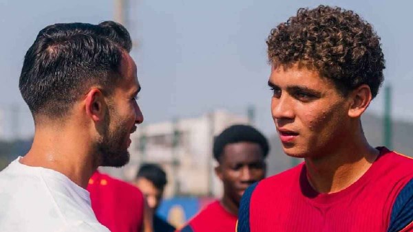 حمزة عبد الكريم وإريك جارسيا