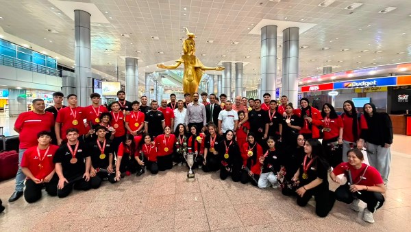 وصول بعثة المنتخب الوطني للجودو للشباب