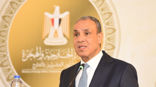 بدر عبدالعاطي وزير الخارجية