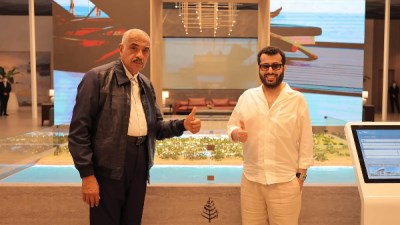 طلعت مصطفى والمستشار تركي آل الشيخ