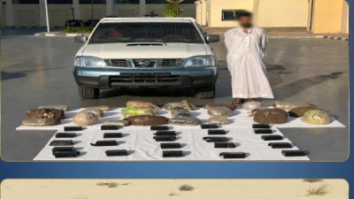 المتهم والمضبوطات