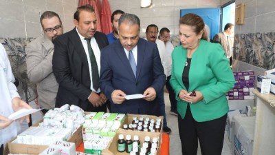 اللجنة الطبية العليا  بمجلس الوزراء تنظم قافلة مجانية بالشرقية وتقدم آلاف الخدمات الطبية للمواطنين