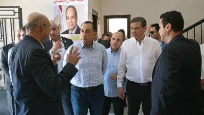 جانب من الجولة الميدانية