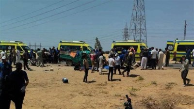 حادث تصادم "الدواويس" بالإسماعيلية