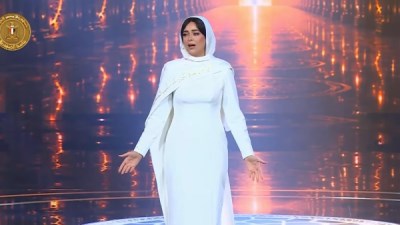 هبة مجدي في احتفالية المولد النبوي الشريف