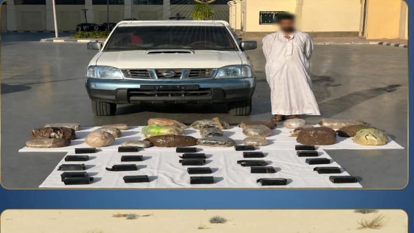 المتهم والمضبوطات