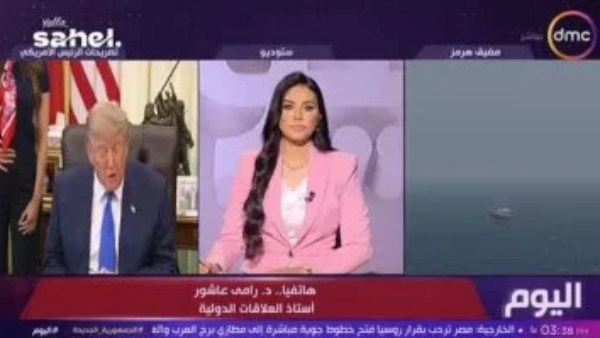  الدكتور رامي عاشور أستاذ العلاقات الدولية