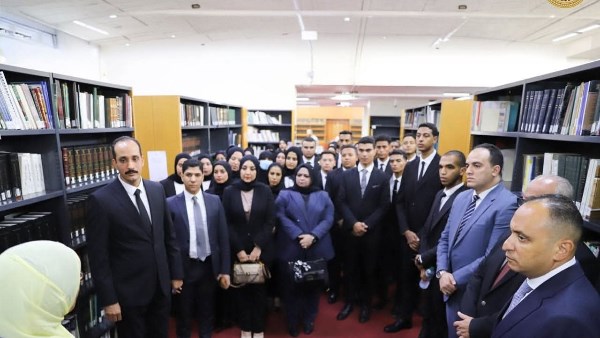 جانب من الزيارة 