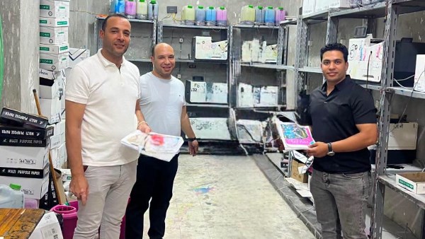 ضبط مطبعة تطبع كتبًا خارجية مقلدة بدمنهور 