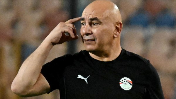 الكابتن حسام حسن المدير الفني لمنتخب مصر - صورة أرشيفية