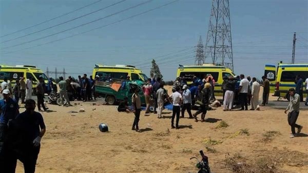 حادث تصادم "الدواويس" بالإسماعيلية