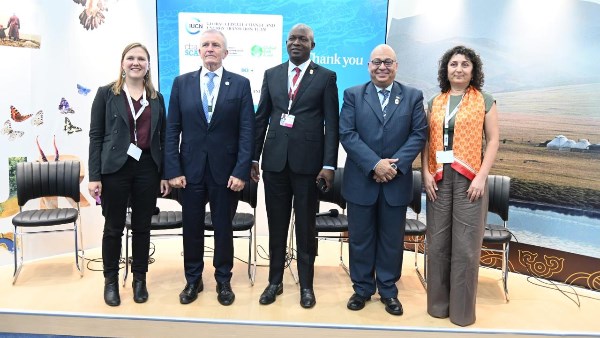 خلال المشاركة في مؤتمر الأطراف لاتفاقية الأمم المتحدة لمكافحة التصحر UNCCD COP17 بمنغوليا