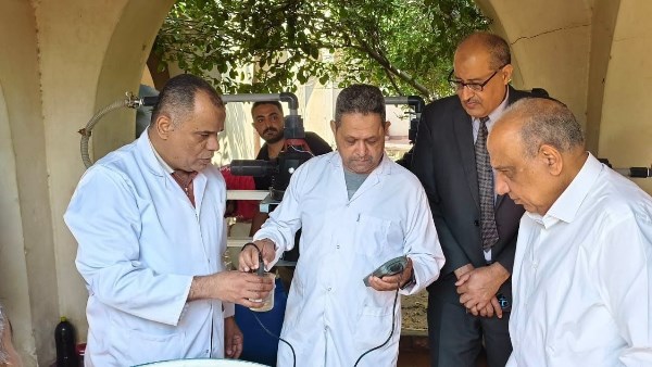 جانب من الجولة الميدانية