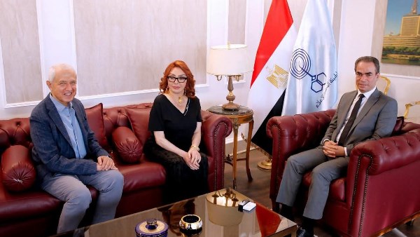 نبيلة عبيد وأحمد المسلماني 