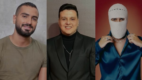 مصطفى ناصر وتووليت ومحمد الشرنوبي