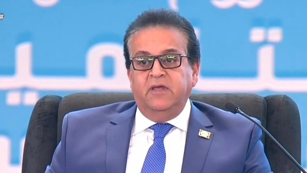 وزير الصحه الدكتور خالد عبد الغفار 