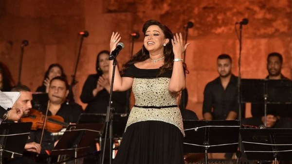 ريهام عبدالحكيم في حفل مهرجان القلعة