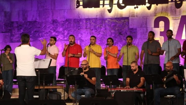 فرقة أيامنا الحلوة على مسرح المحكي بمهرجان القلعة الدولي 