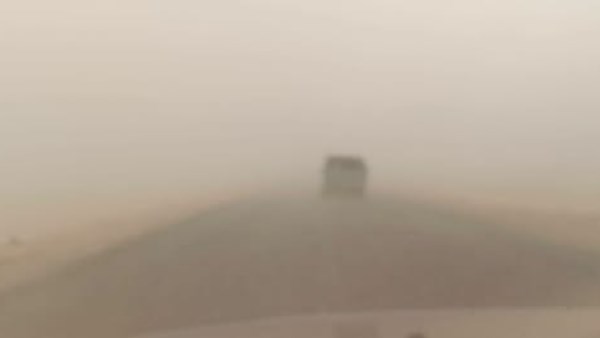 طريق سيوة مطروح عند الكيلو 100 