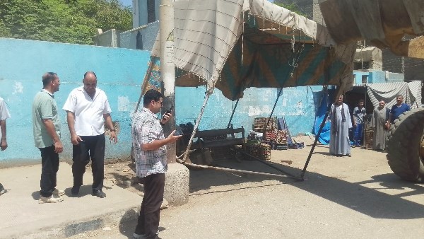 حملات مكثفة لرفع الإشغالات والتعديات