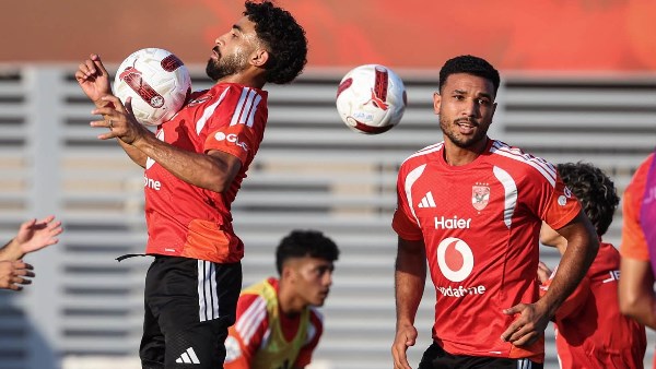 تدريبات الأهلي