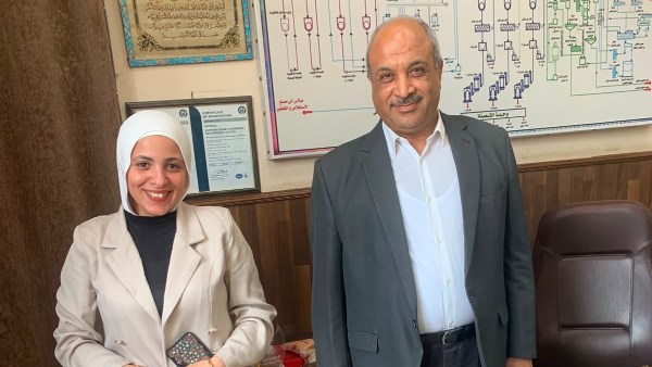 حوار خاص مع رئيس  مصنع تكرير السكر مع محررة موقع بصراحة 