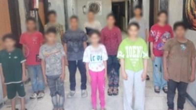 الداخلية تضبط 9 أشخاص يستغلون 14 طفلا في التسول بالقاهرة