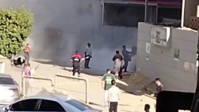 السيطرة على حريق بمحطة غاز في المسلة بالفيوم