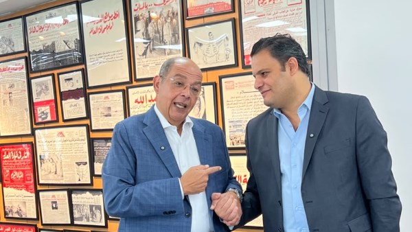 الكاتب الصحفي الكبير محمد مصطفى شردي يزور موقع "بصراحة"