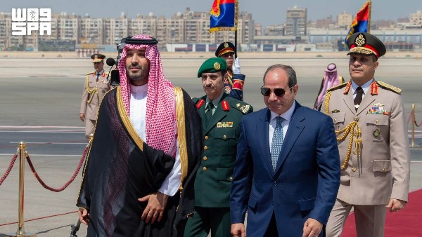 الرئيس السيسى والأمير محمد بن سلمان