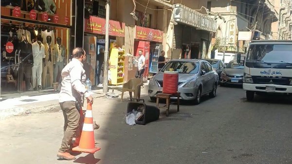 محافظة القاهرة تستجيب لشكوى أسامة منير وترفع إشغالات وسط البلد